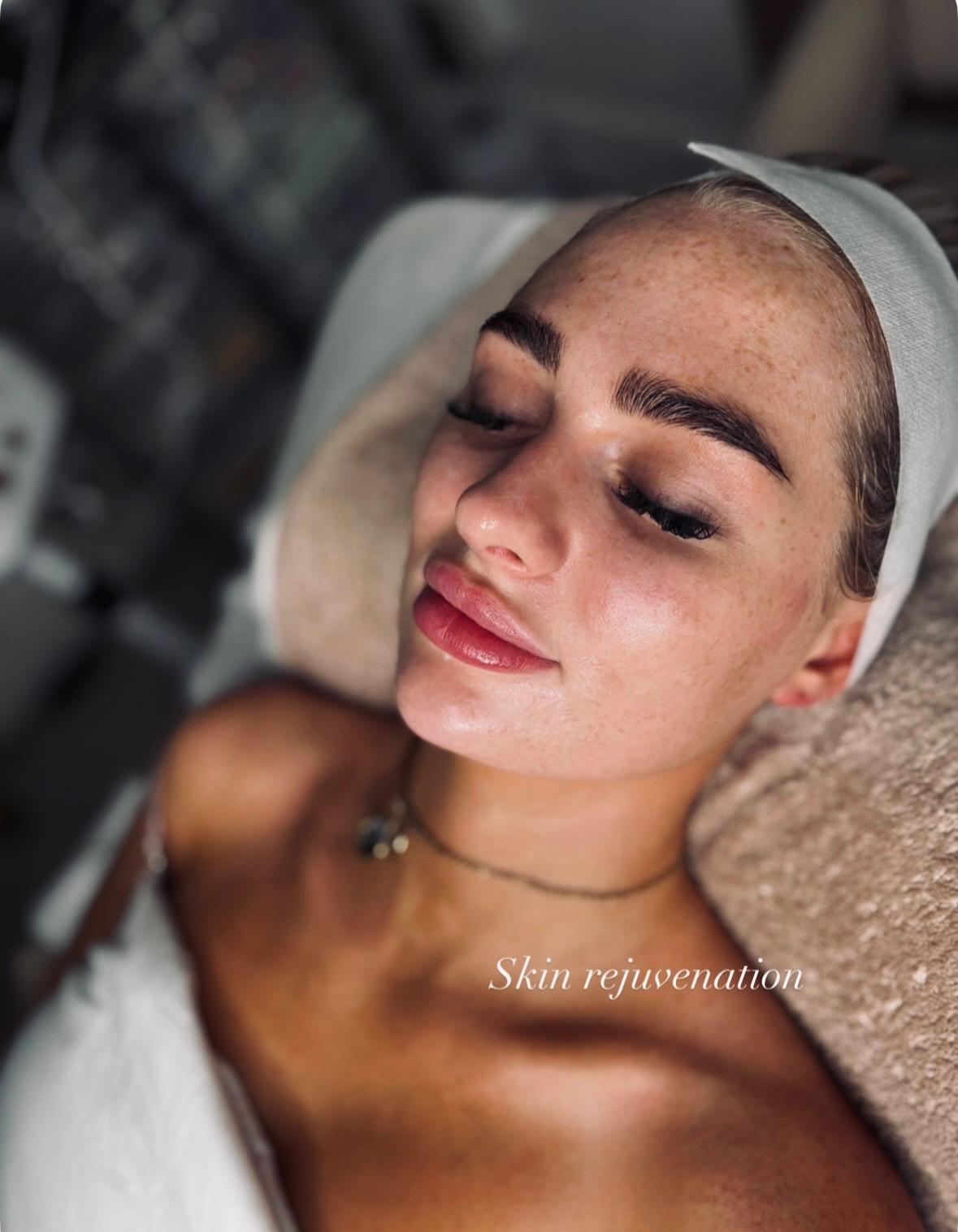 Luxury facial and skin treatments