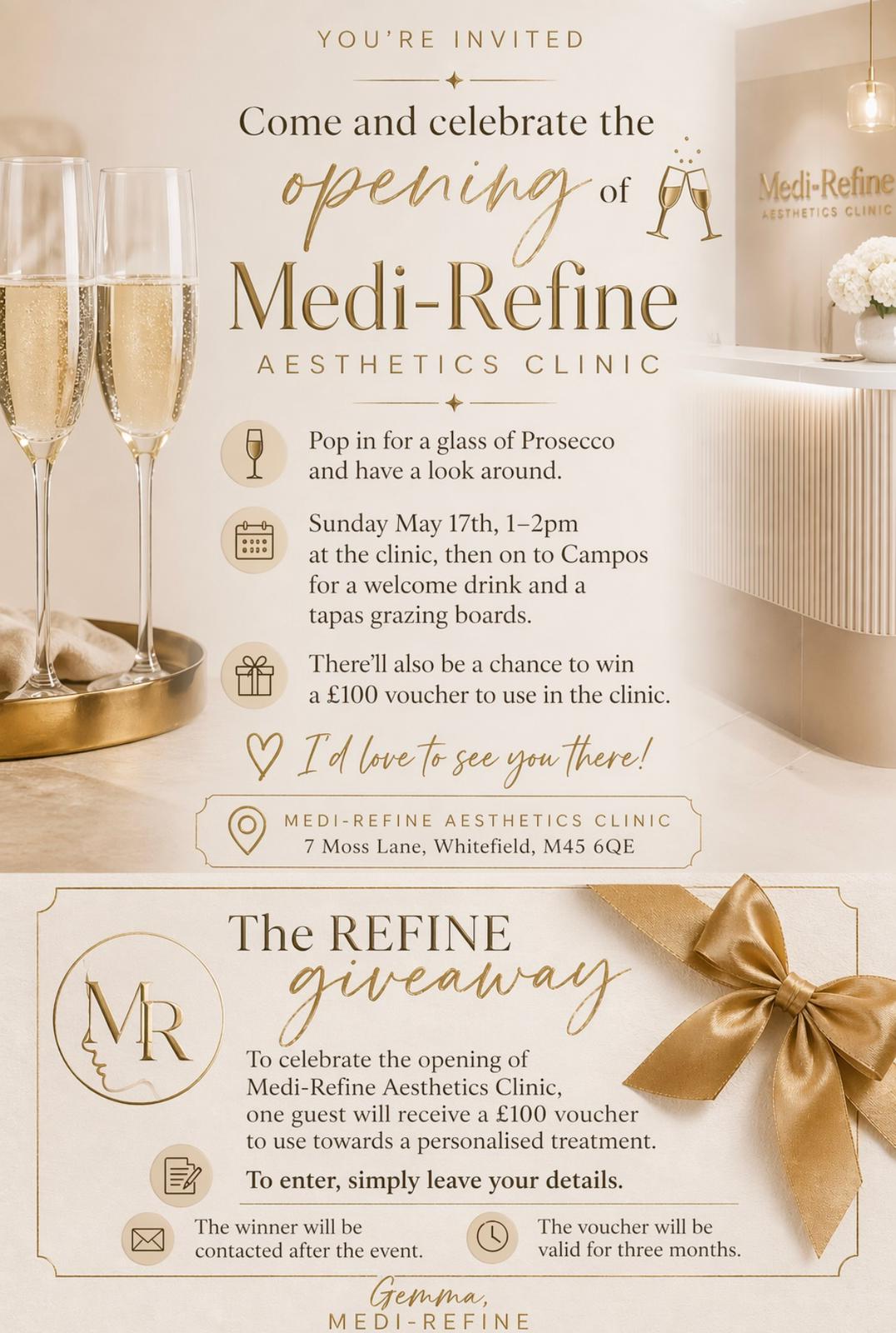 Opening of Medi-Refine